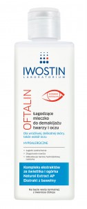 Iwostin Oftalin - łagodzace mleczko do demakijażu