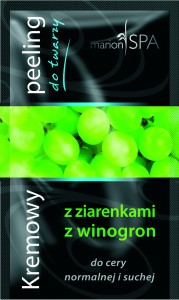 Marion - peeling do twarzy z ziarenkami z winogron