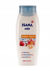 Isana Med żel pod prysznic z olejkiem pomarańczowym