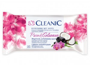 Cleanic - Chusteczki odświeżajace Pure&Glamour