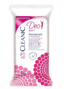 Cleanic - Dezodorant w chusteczce DEO Soft