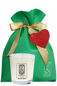 PatRub - ekoAromatyczna Świeca o leśnym zapachu z żywiczna nutą