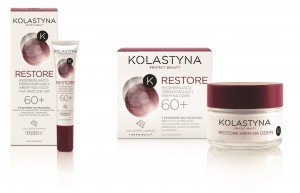 KOLASTYNA RESTORE 60+ krem pod oczy i usta ora na dzień