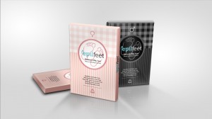 EpilFeet -złuszczająca maska do stóp