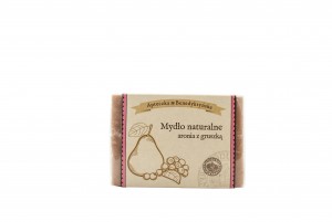 Produkty Benedyktyńskie_Mydło aronia z gruszką