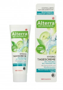 Alterra Hydro krem na dzień Winogrona BIO i Biała Herbata BIO - Kopia