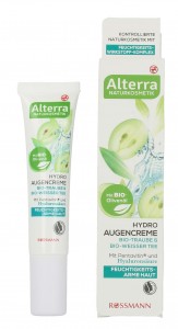 Alterra Hydro krem pod oczy Winogrona BIO i Biała Herbata BIO