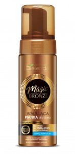 Bielenda Magic Bronze pianka do ciała jasna karnacja