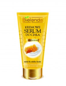 Bielenda Kremowe serum do ciała nawilżające miódmleko kozie