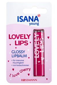 Isana Young Lovely pomadka wiśniowa, cena 4,99zł 4,8 g (2)