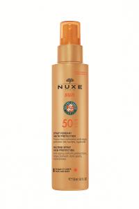 nowośc NUXE SUN spray spf 50 do twarzy i ciała