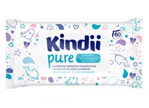 KINDII PURE_chusteczki dla niemowląt 60 SZT