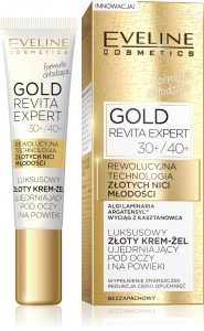 web_Luksusowy zloty krem-zel ujedrn pod oczy i na powieki 30+40+ GOLD