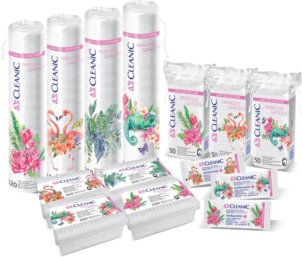 Cleanic_Paradise Garden_cała seria