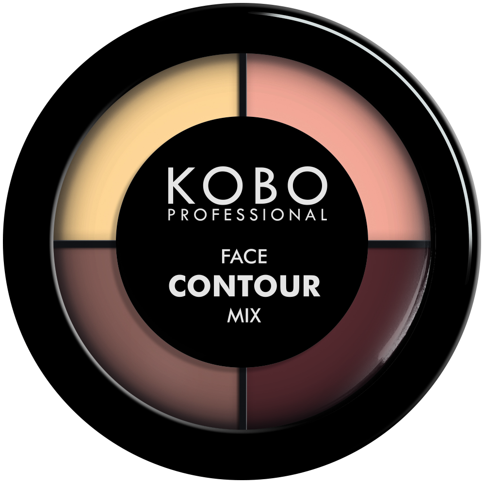 KOBO_PROFESSIONAL_Face_Contour_Mix_podklady do konturowania twarzy